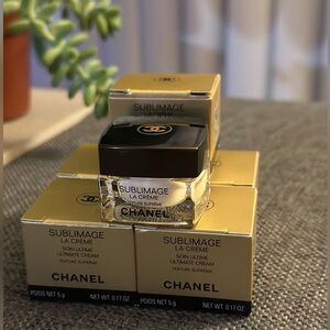 NEW 5xChanel SUBLIMAGE LA CRÈME TEXTURE SUPRÊME Ultimate Cream 5g